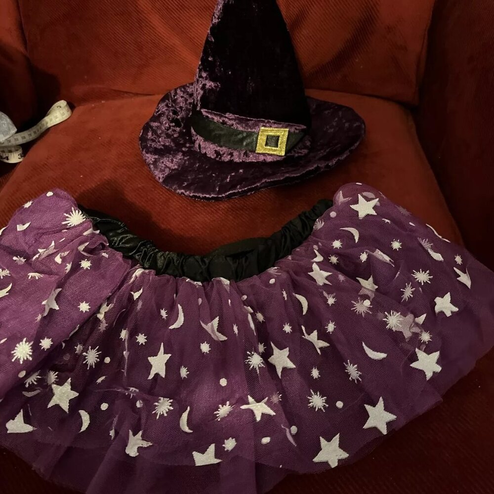 Halloween Dog Costume Witch  Large  (2)